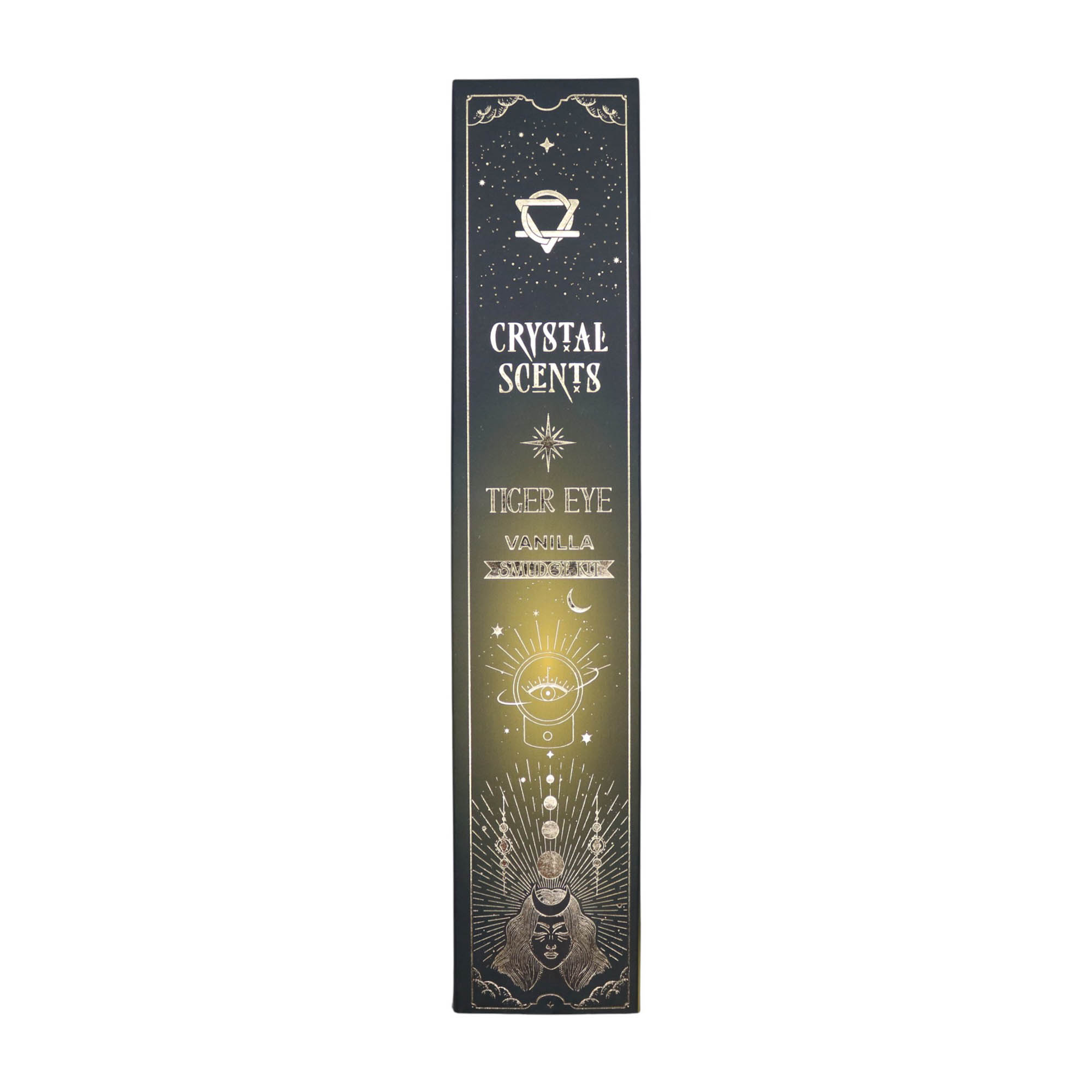 Crystal Scents 'Tiger Eye' Smudge Kit – Vanilla Fragrance1