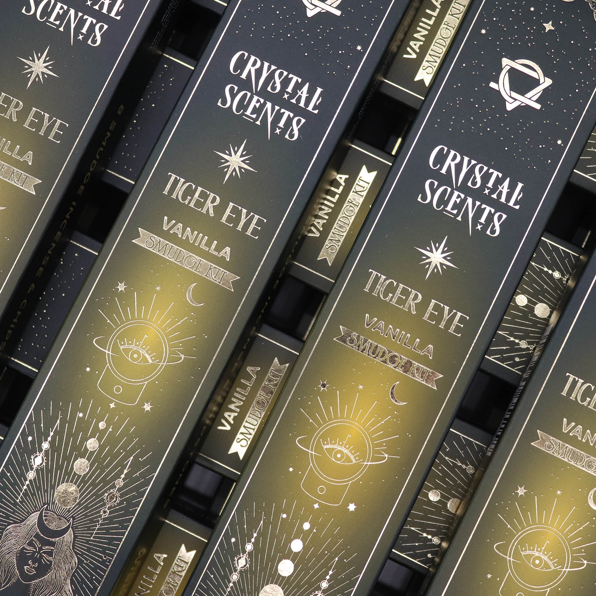 Crystal Scents 'Tiger Eye' Smudge Kit – Vanilla Fragrance2