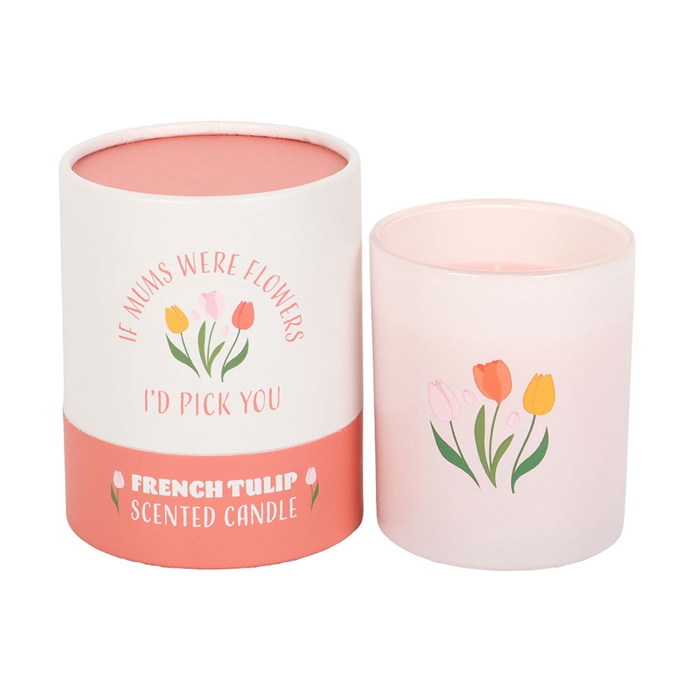 'If Mums Were Flowers' French Tulip Scented Candle