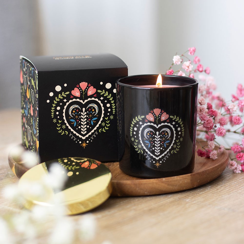 Midnight Bloom Black French Tulip Scented Candle3