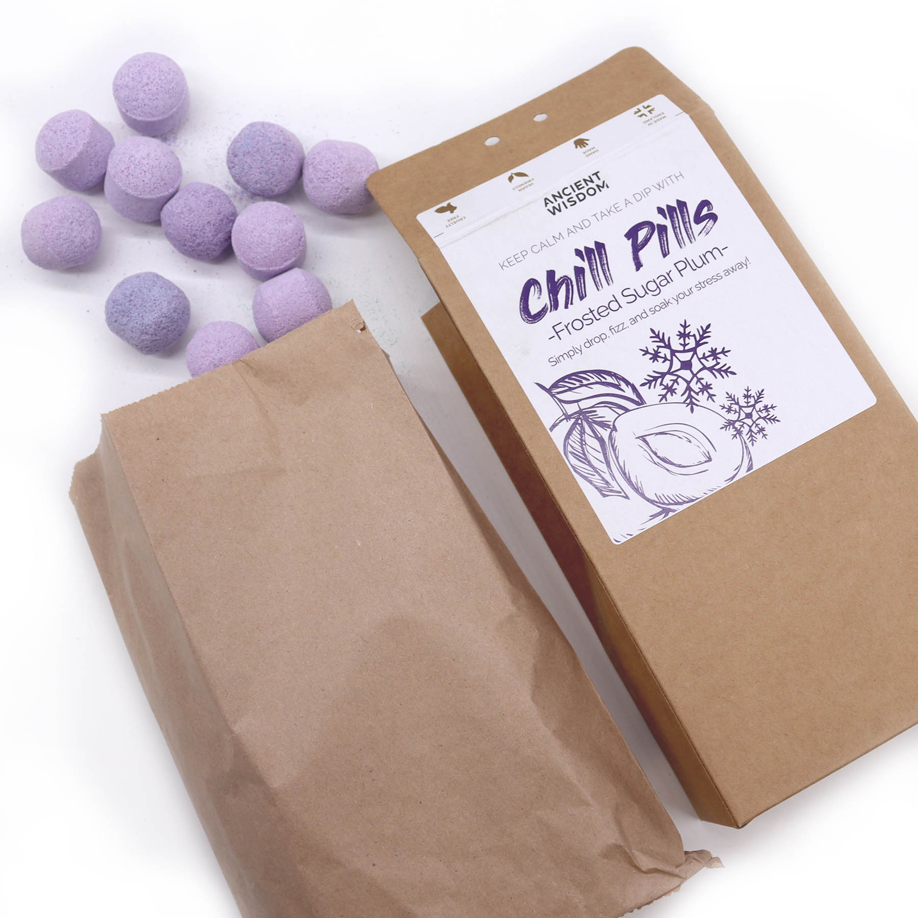 Frosted Sugar Plum Chill Pills Gift Pack (350g)1