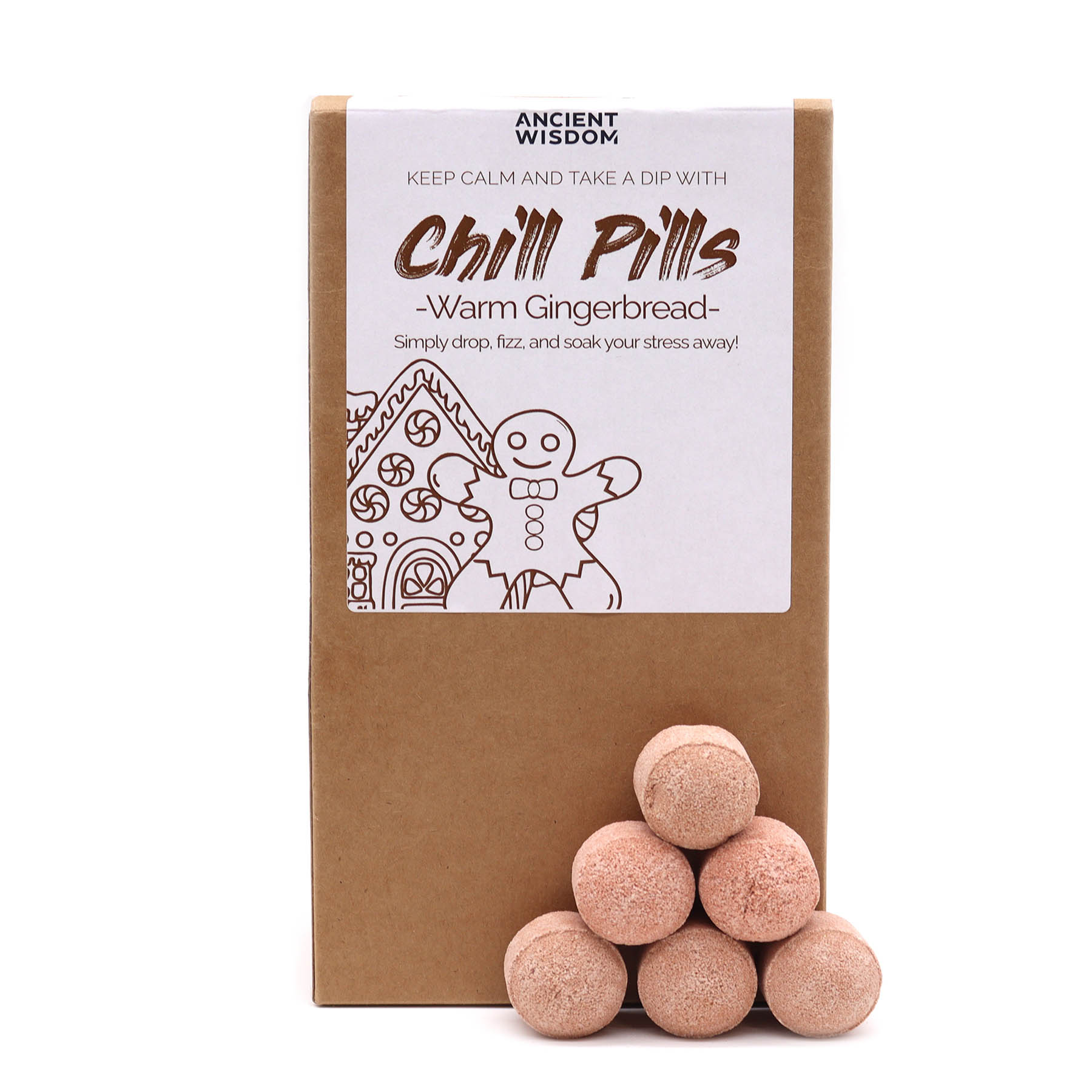 Warm Gingerbread Chill Pills Gift Pack (350g)