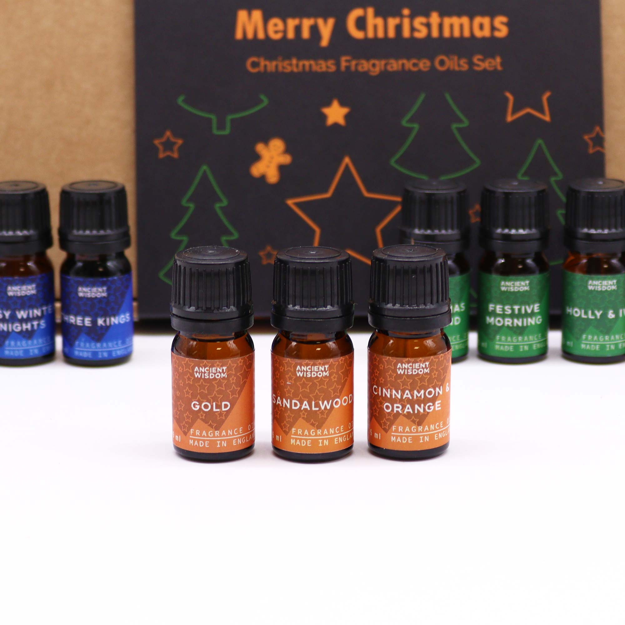 Holy Scents of Christmas Fragrance Oils Set4