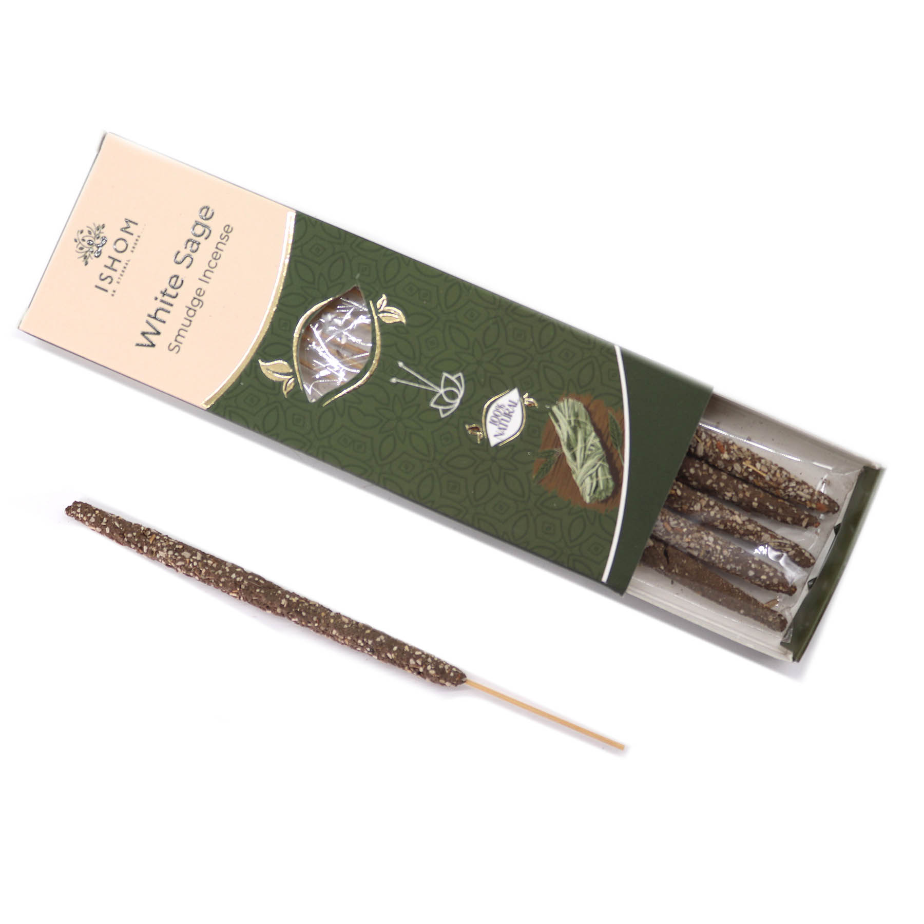 Ishom White Sage Smudge Incense