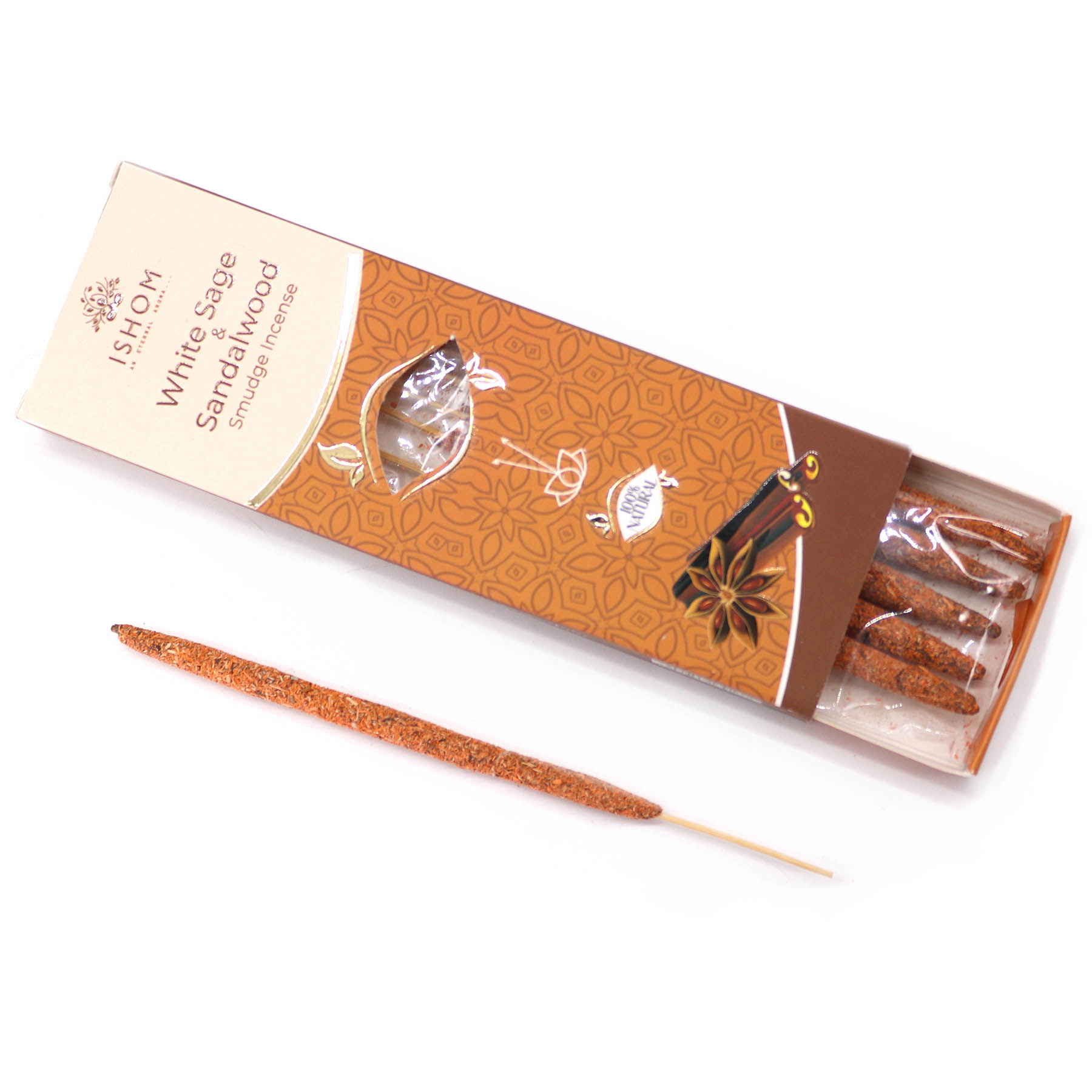 Ishom White Sage & Sandalwood Smudge Incense