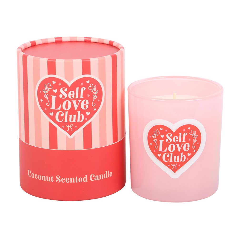 'Self Love Club' Candle - Sweet Coconut Scent