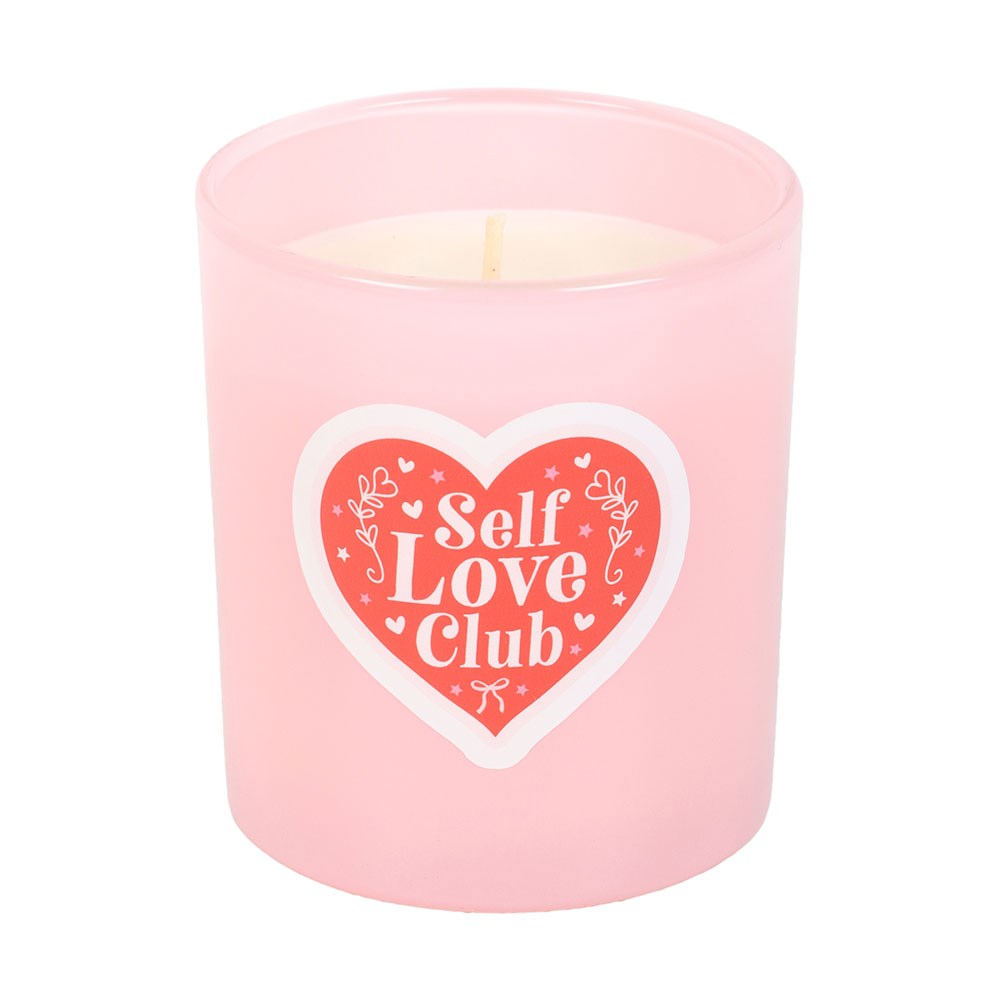 'Self Love Club' Candle - Sweet Coconut Scent1