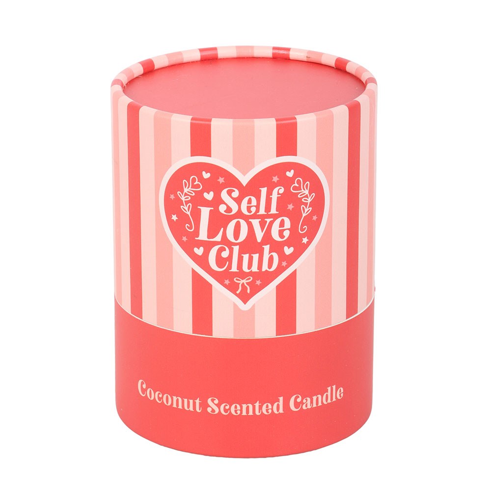 'Self Love Club' Candle - Sweet Coconut Scent2