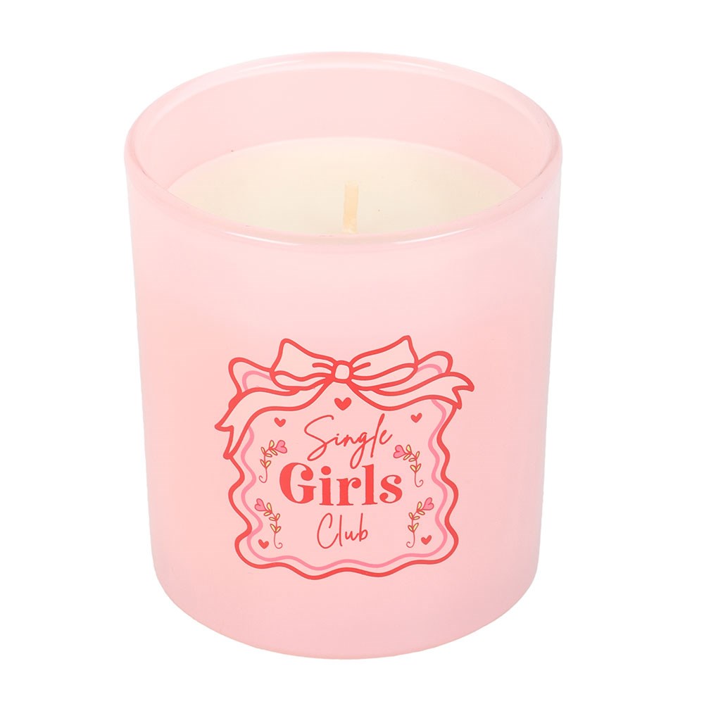 Single Girls Club Wild Strawberry Scented Candle1