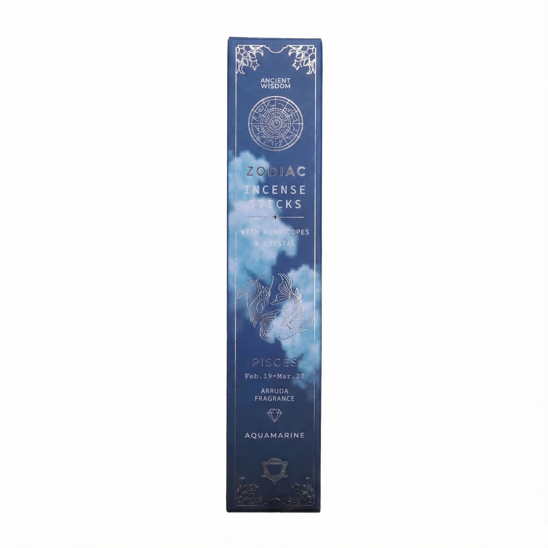 Arruda Zodiac Gemstone Crystal Incense - Pisces