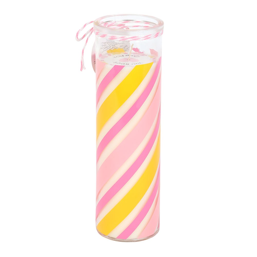 Candy Stripe Candyfloss Tube Candle3