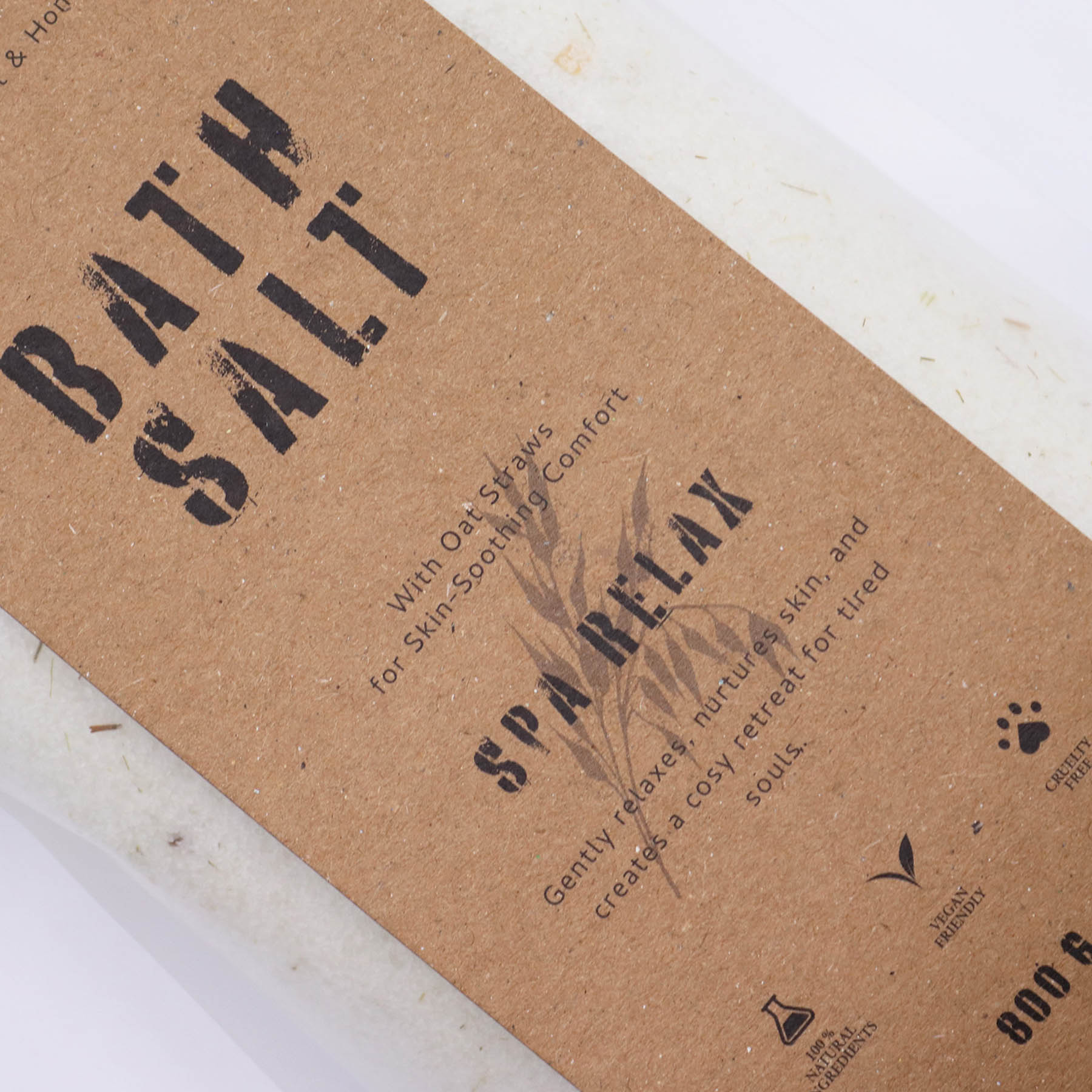 Greenman Rituals Oat & Honey Epsom Bath Salt – Spa Relax (800g)3