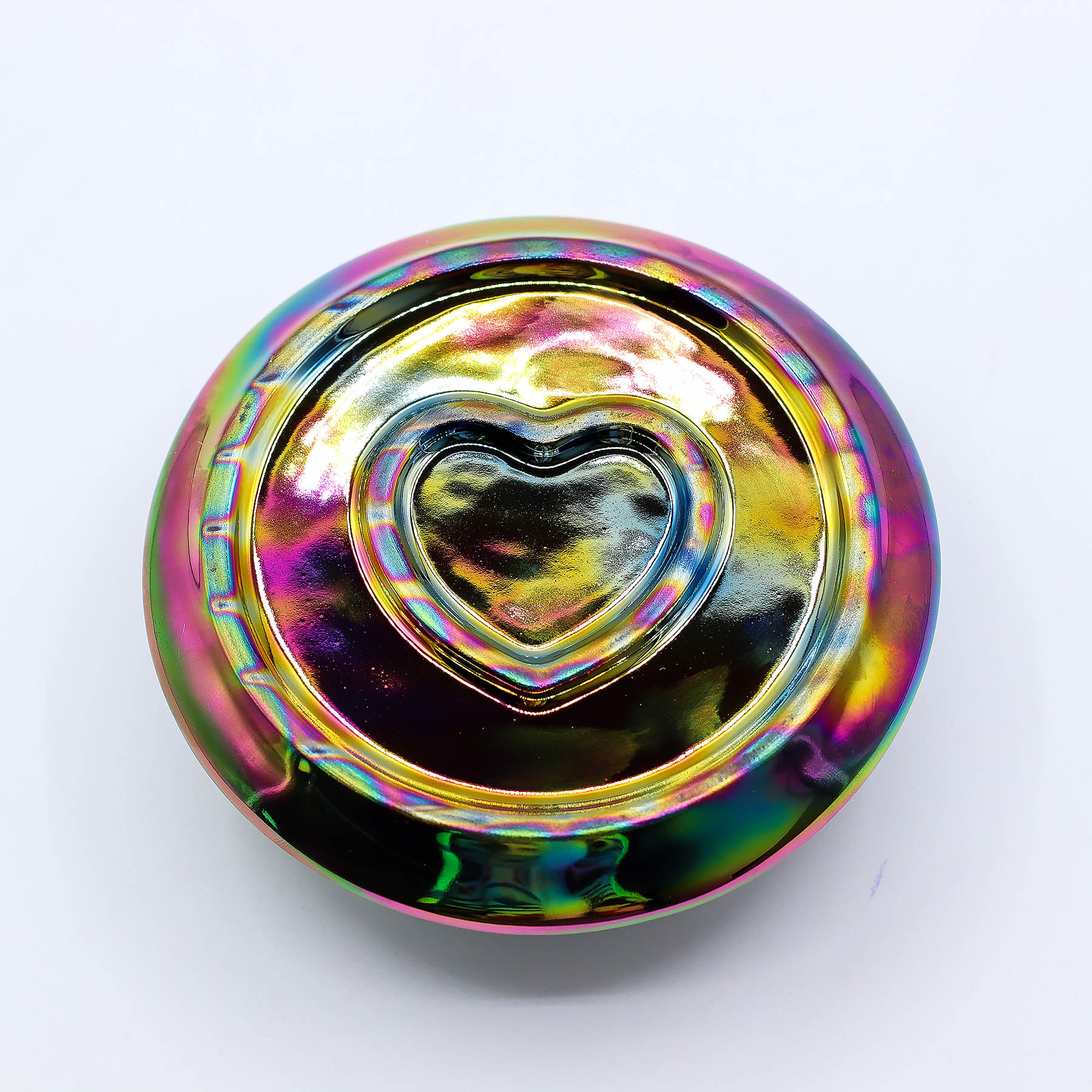 Palo Santo Stick & Smudge Holder - Mandala - Metallic Rainbow3