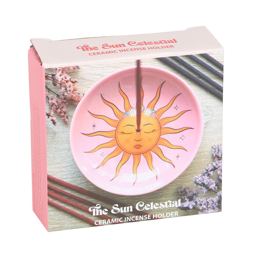 The Sun Celestial Ceramic Incense Holder4