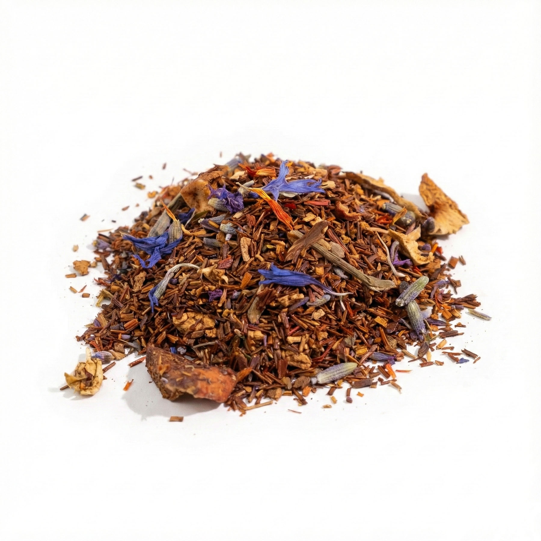 Mandala Leaves Red Bush Relax – Rooibos Herbal Tea Blend with Apple & Lavender (50g Tin)1