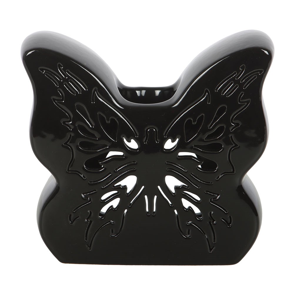 Black Cut-Out Butterfly Oil Burner1