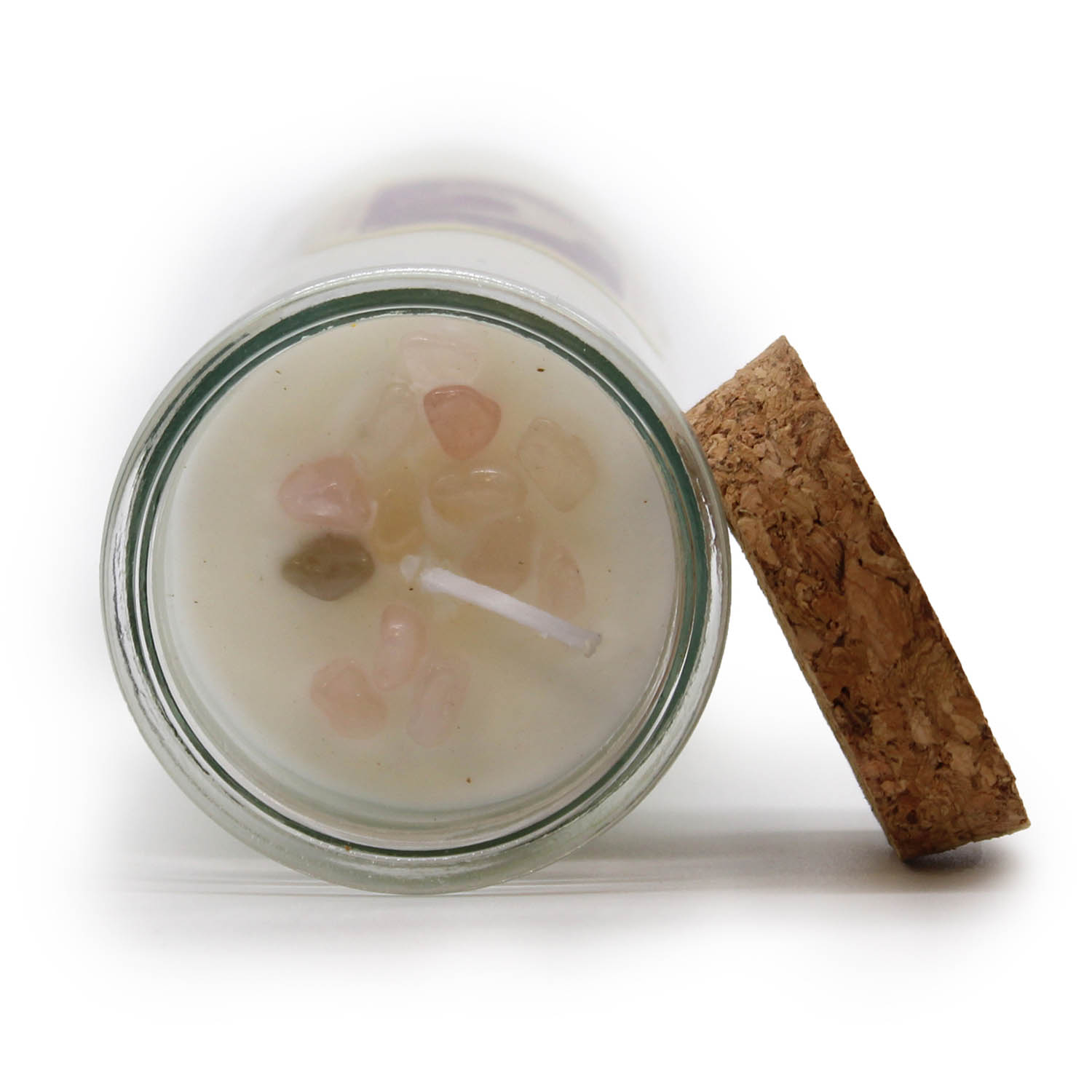 Love Magic Spell Soy Candle - Rose Quartz & Jasmine Infused1