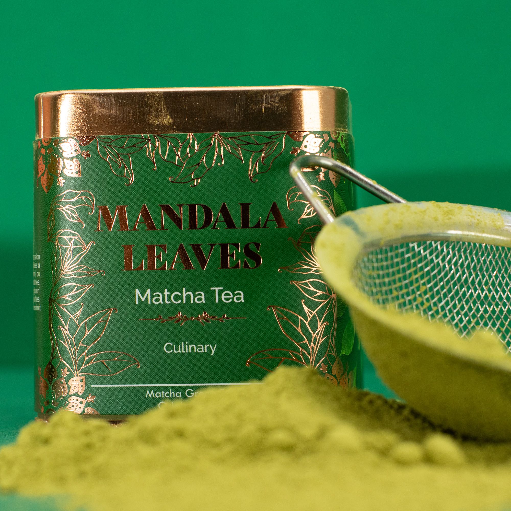 Mandala Leaves - Culinary Matcha Tea (50g)3