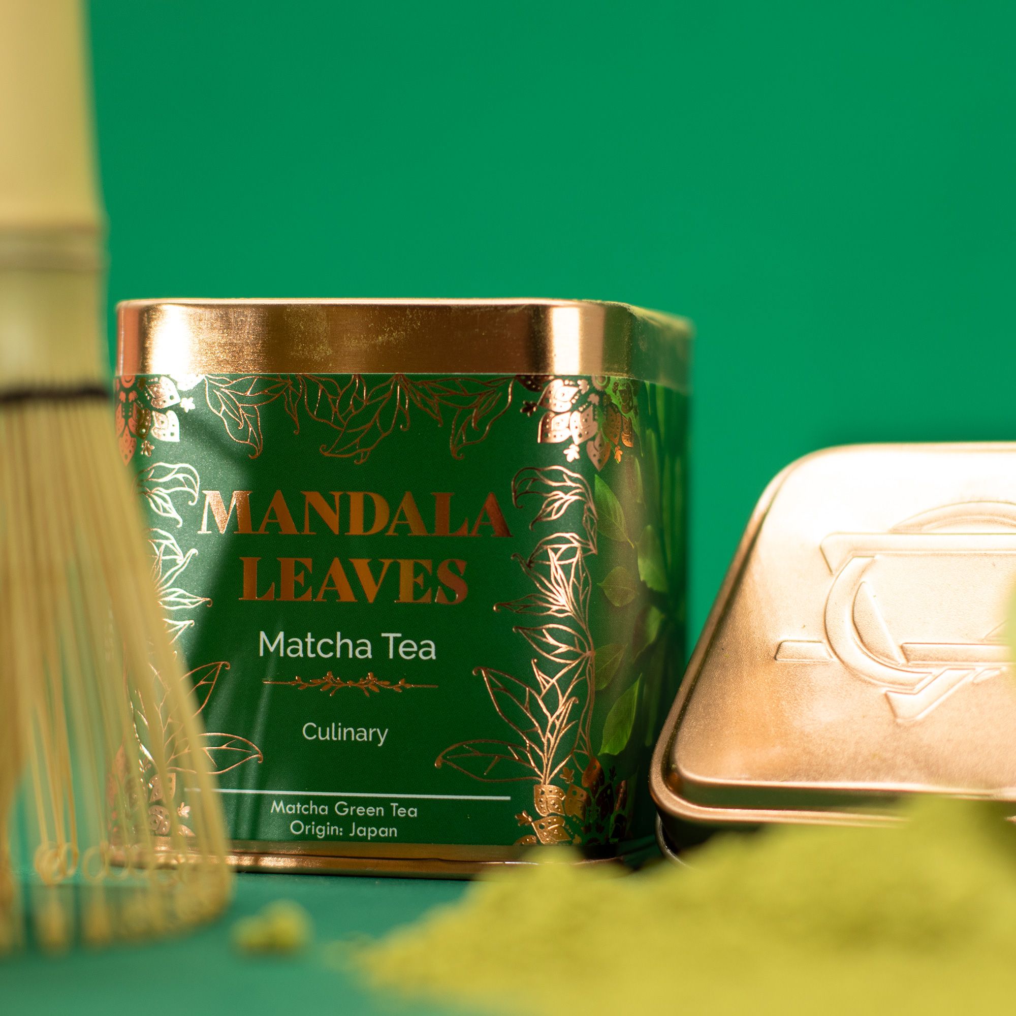 Mandala Leaves - Culinary Matcha Tea (50g)5