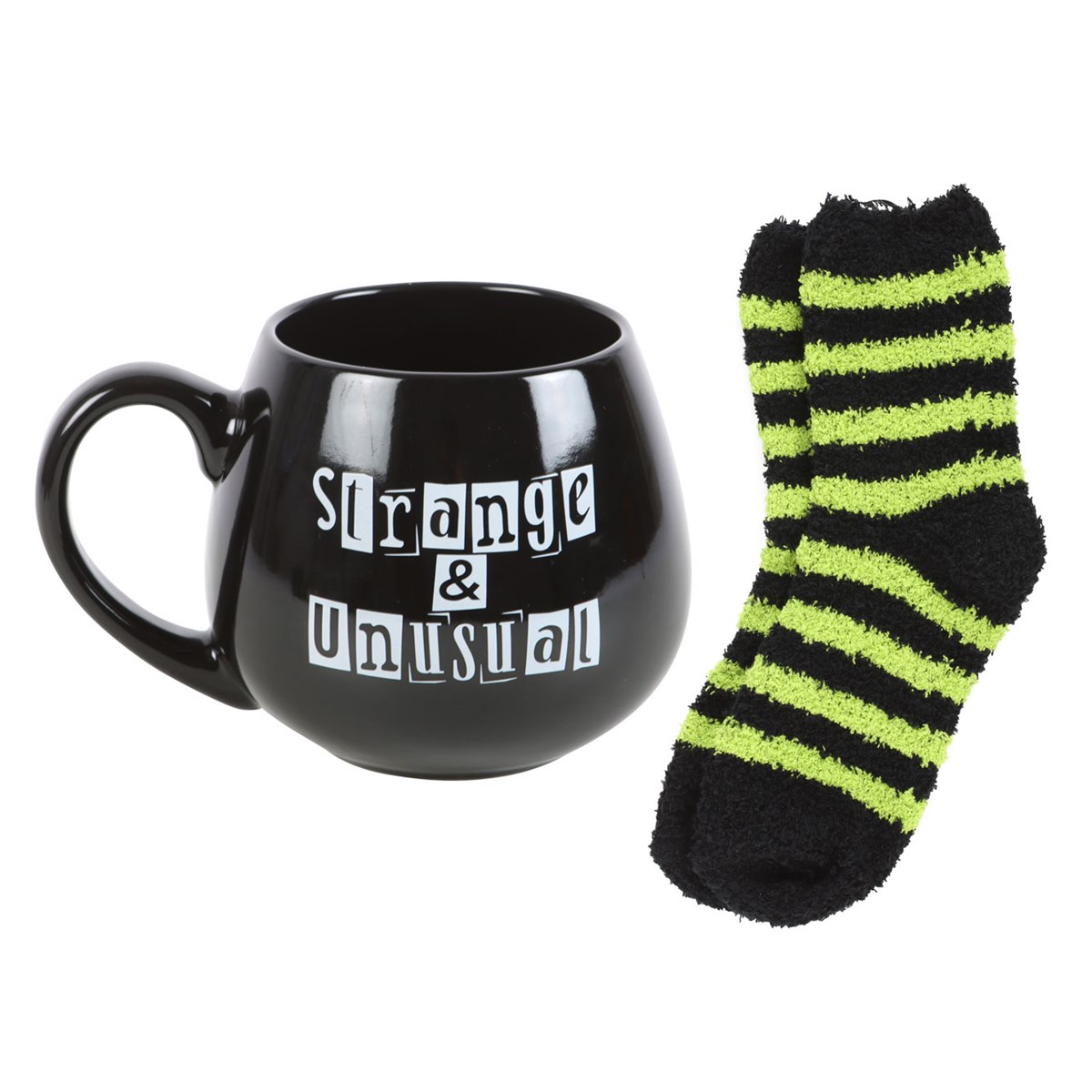 Strange & Unusual Mug & Socks Gift Set - 500ml