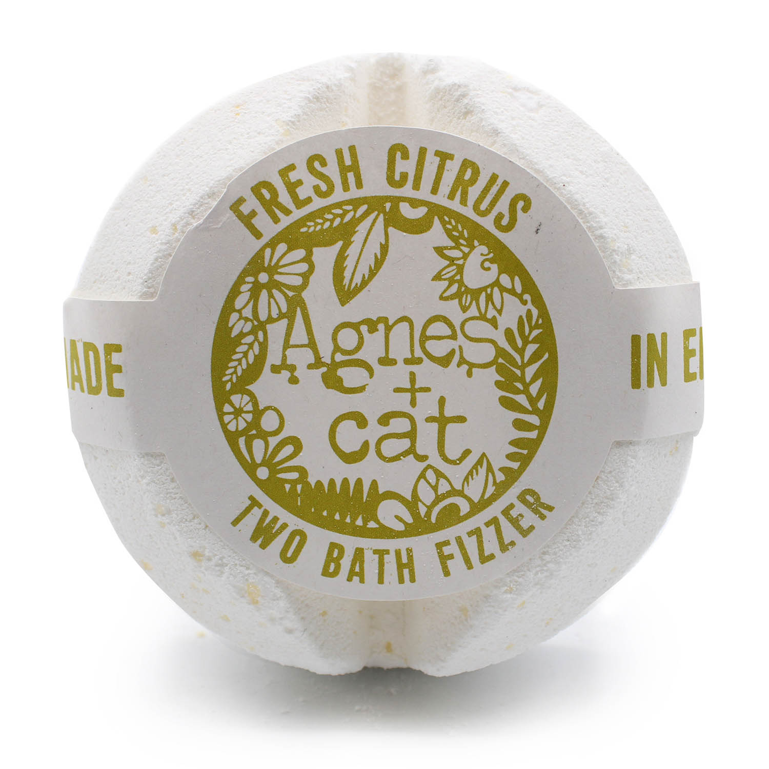 Agnes & Cat Two Bath Fizzer - Fresh Citrus