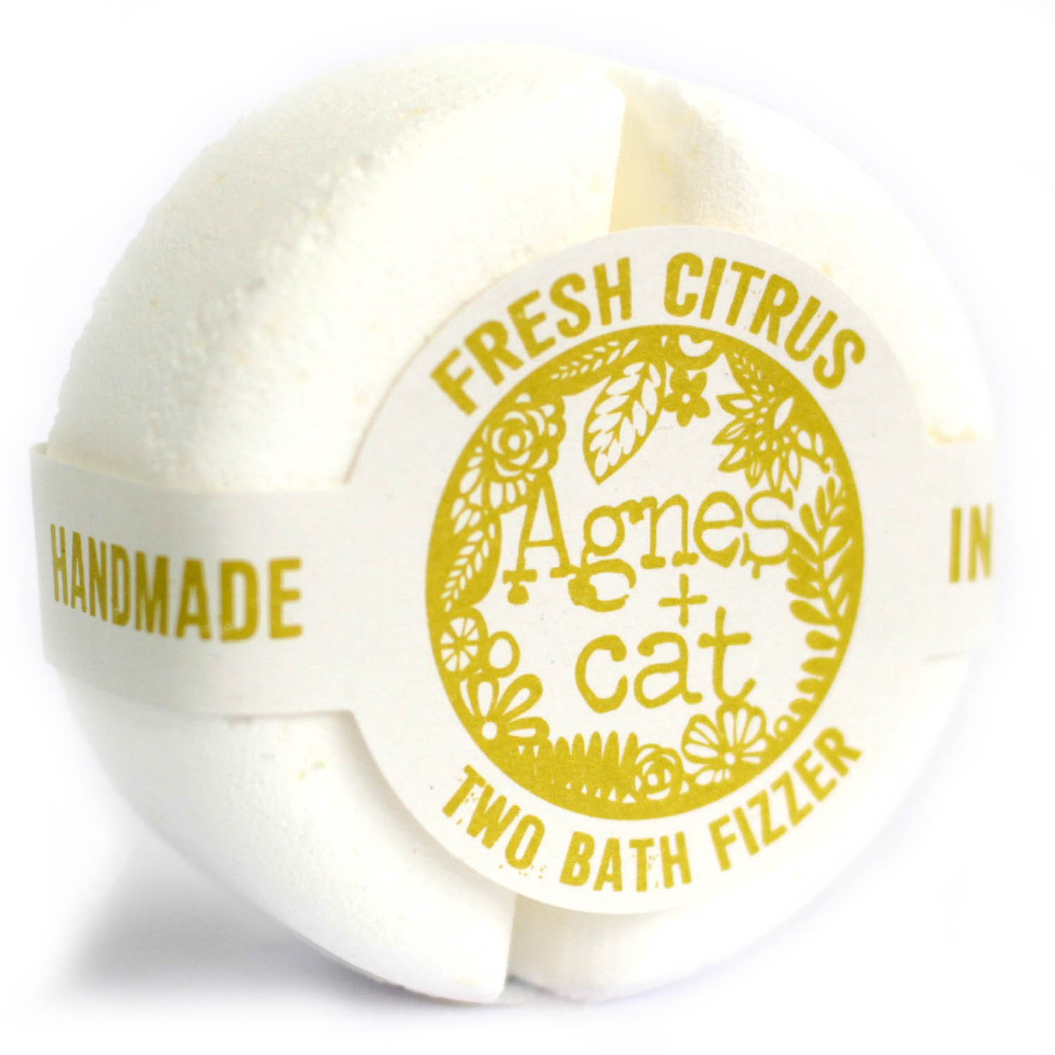 Agnes & Cat Two Bath Fizzer - Fresh Citrus1