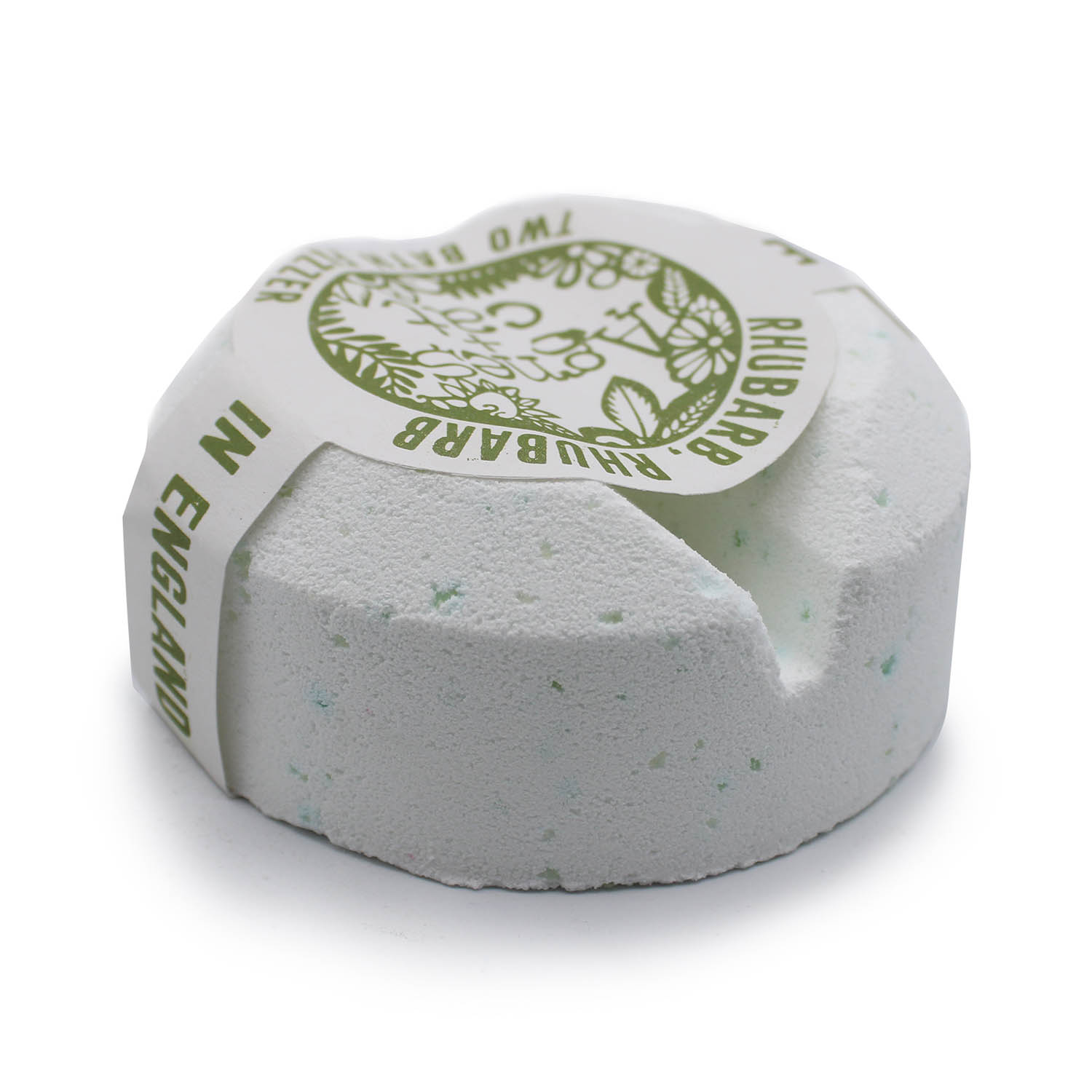 Agnes & Cat Two Bath Fizzer - Rhubarb, Rhubarb2