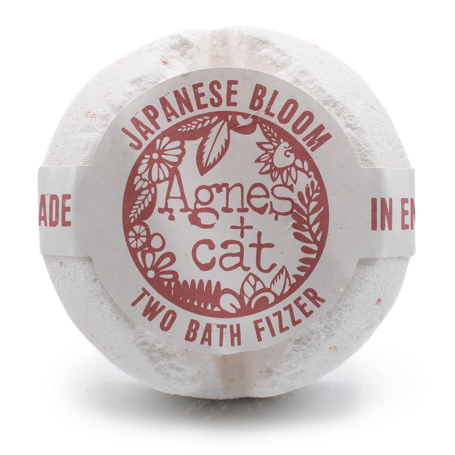 Agnes & Cat Two Bath Fizzer - Japanese Bloom
