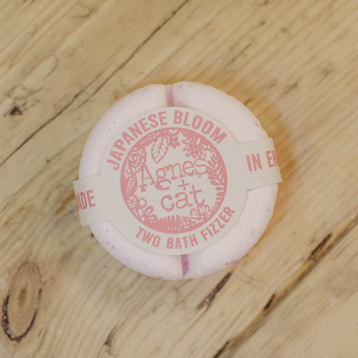 Agnes & Cat Two Bath Fizzer - Japanese Bloom2