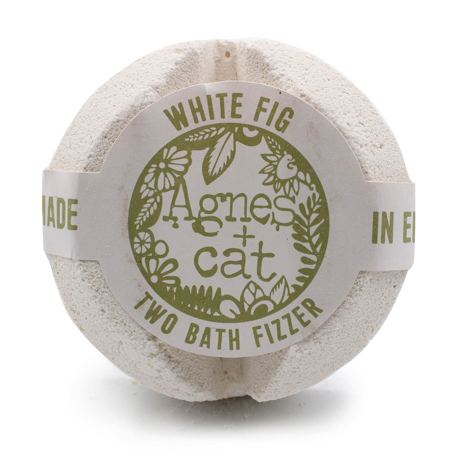 Agnes & Cat Two Bath Fizzer - White Fig
