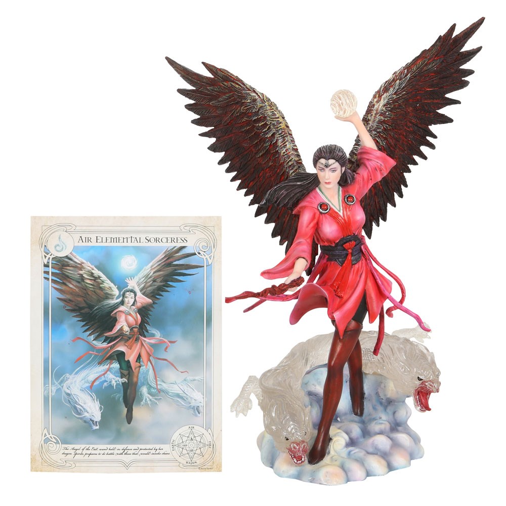 Air Elemental Sorceress Figurine by Anne Stokes6