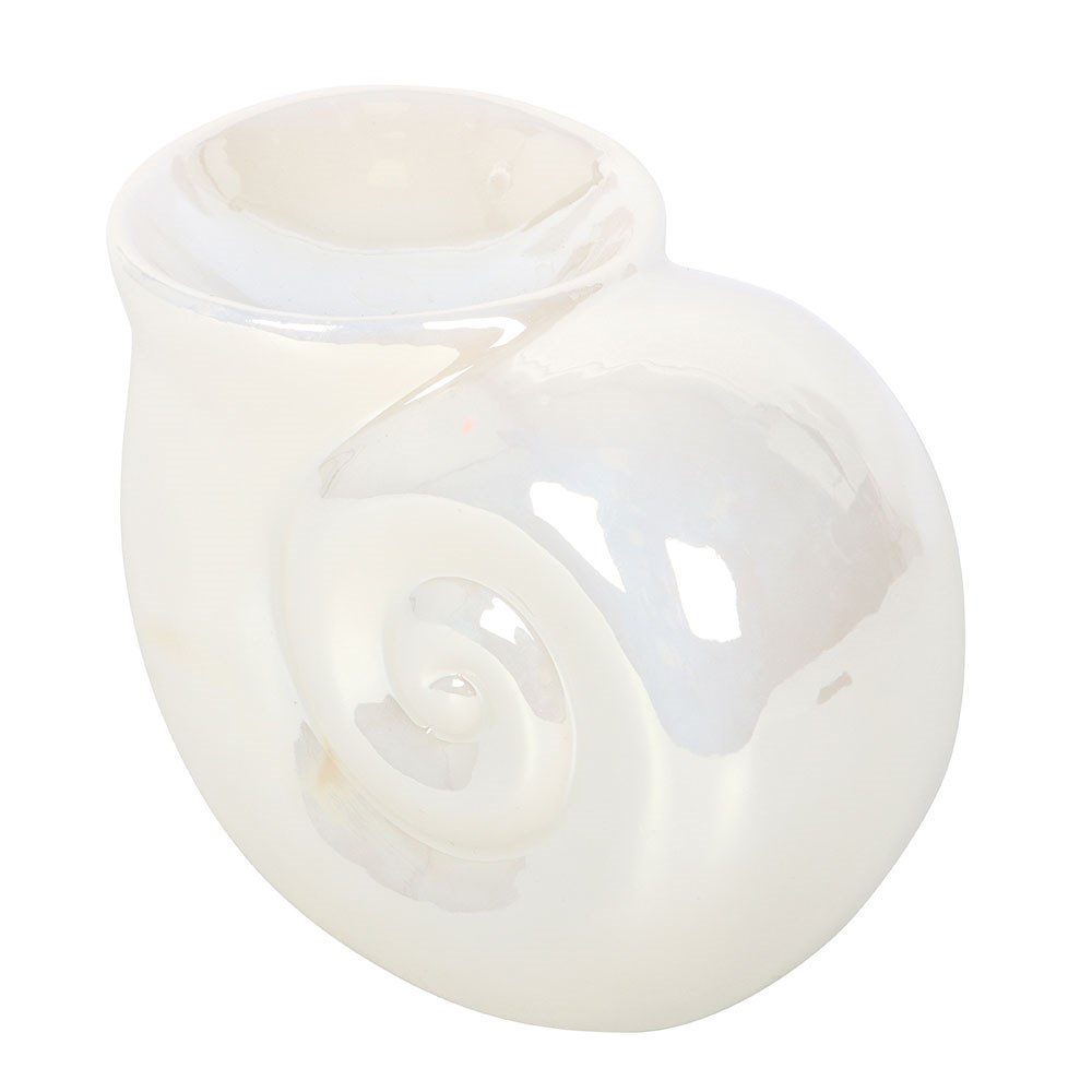 Pearlescent Spiral Shell Oil Burner2