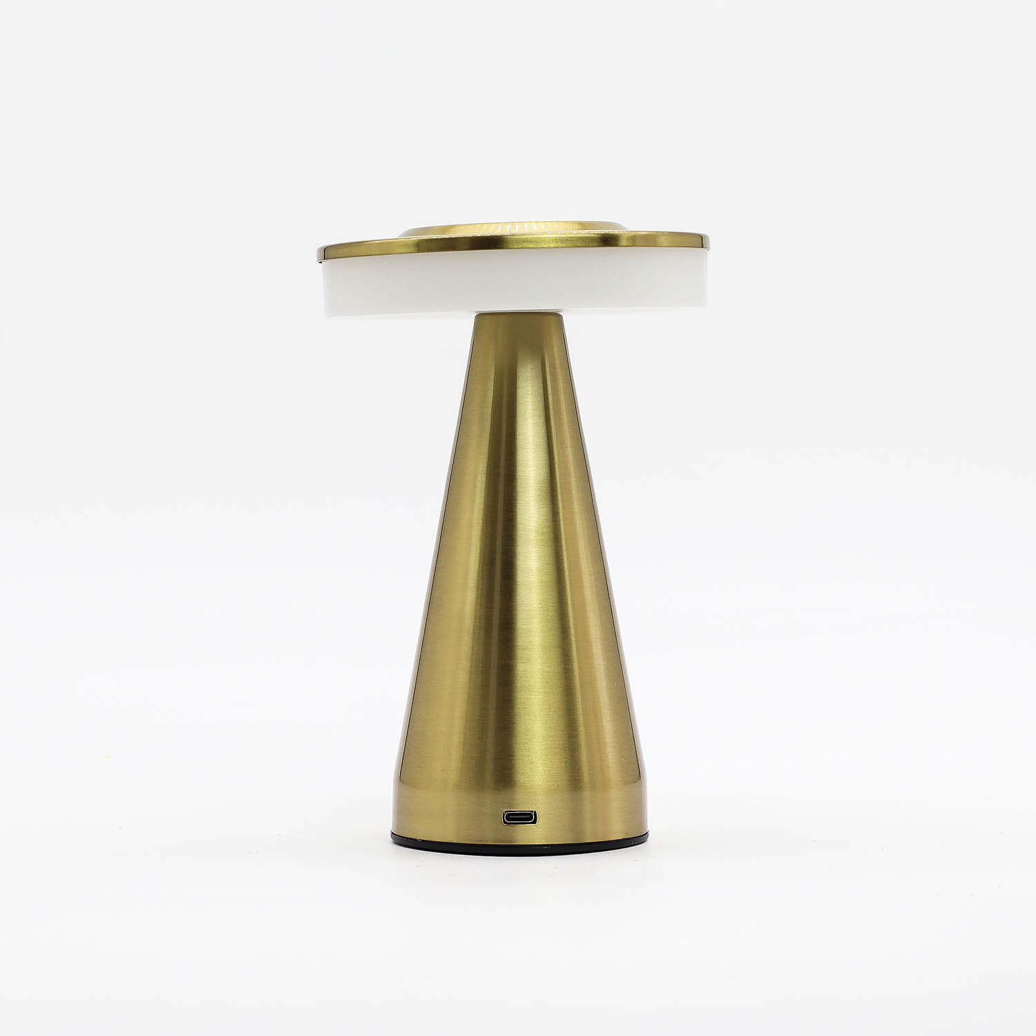 Copper Tall Stem Touch Lamp – Dimmable LED & USB-C Rechargeable1