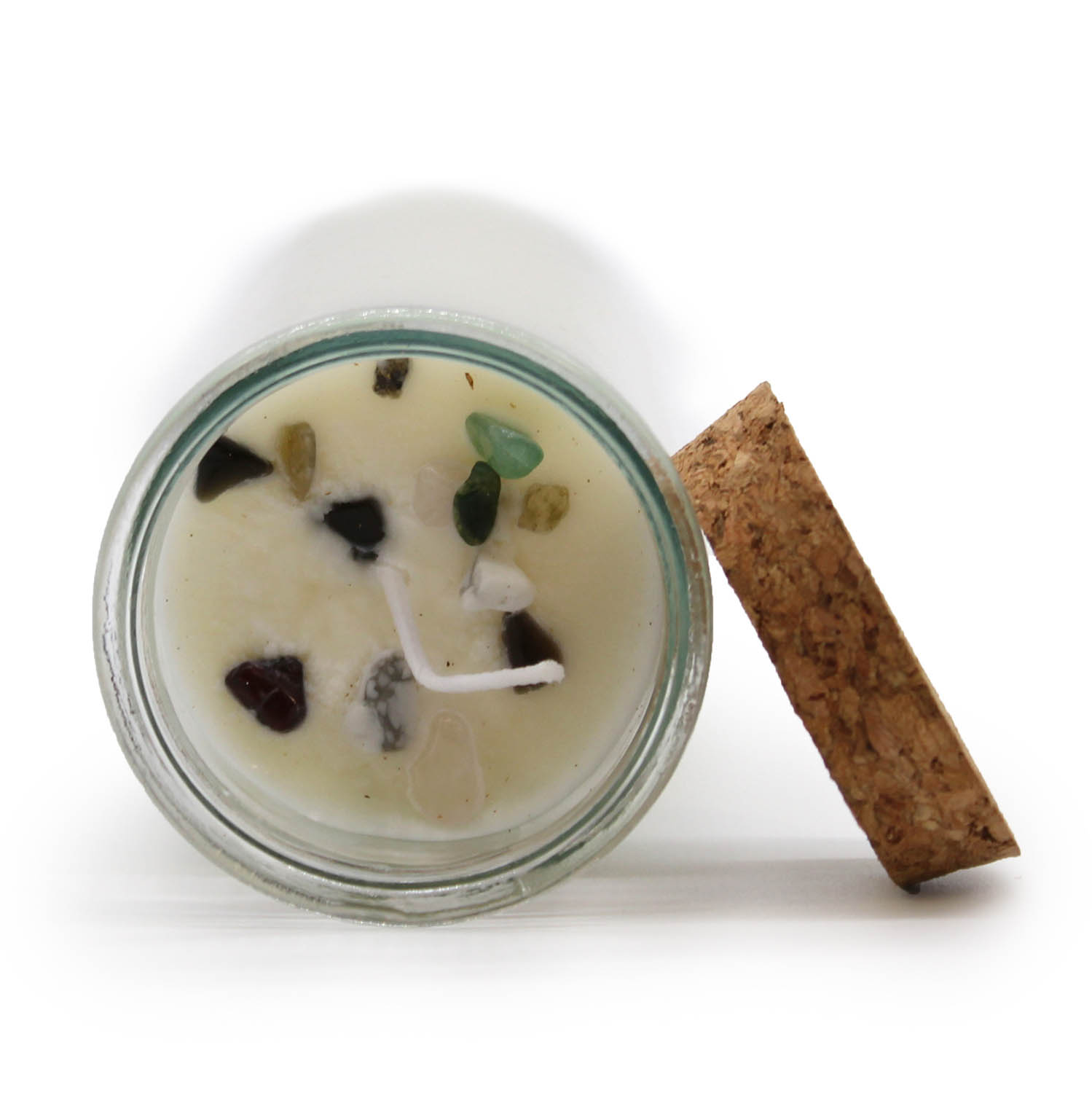 Seduction Magic Spell Soy Candle - Mixed Gemstones, Ylang Ylang & Patchouli1