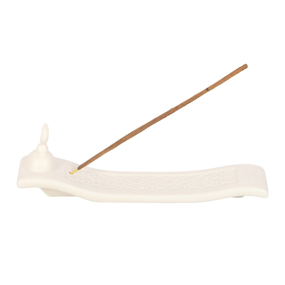 Geometric Crescent Moon Incense Ash Catcher1