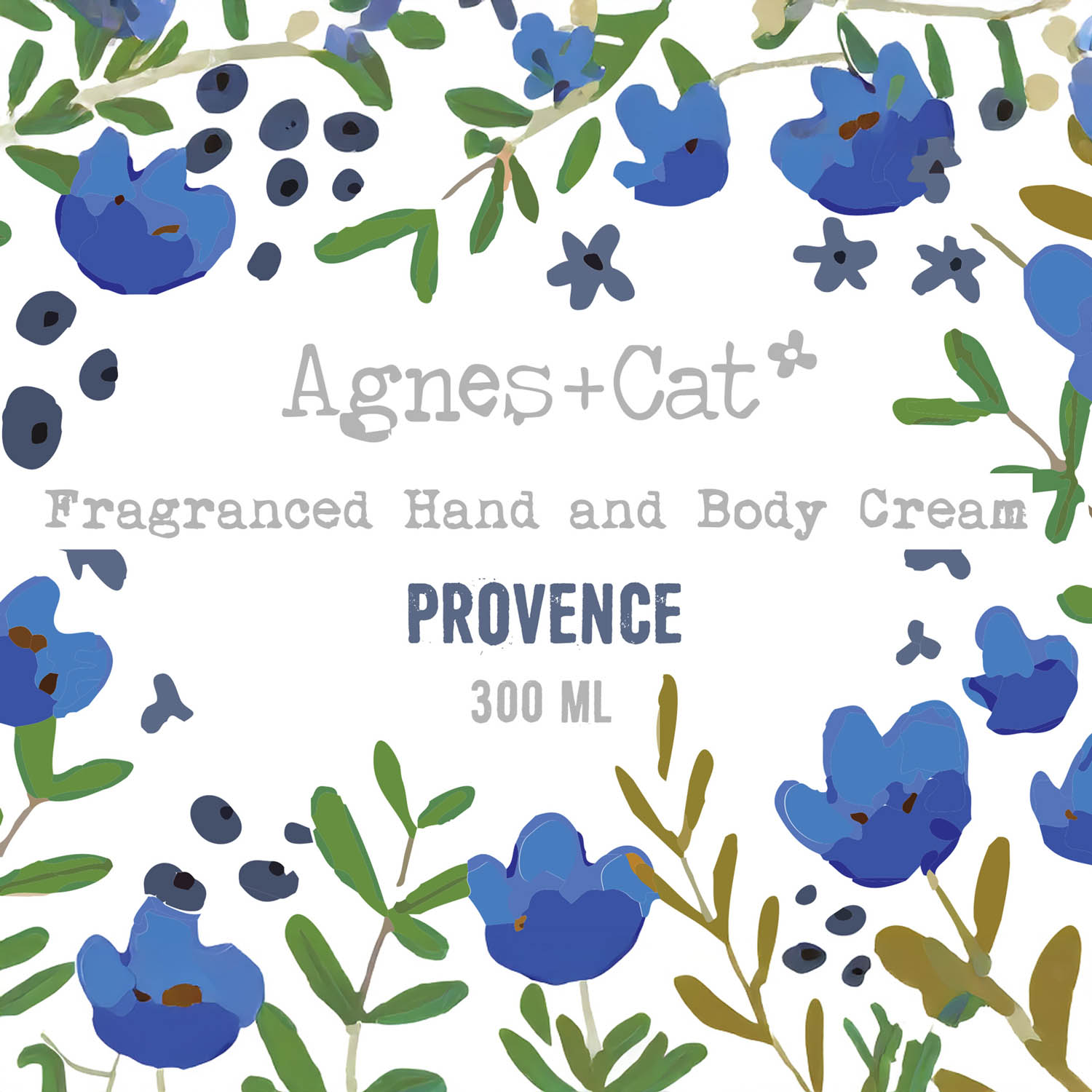 Agnes & Cat Hand & Body Cream - Provence (300ml)4