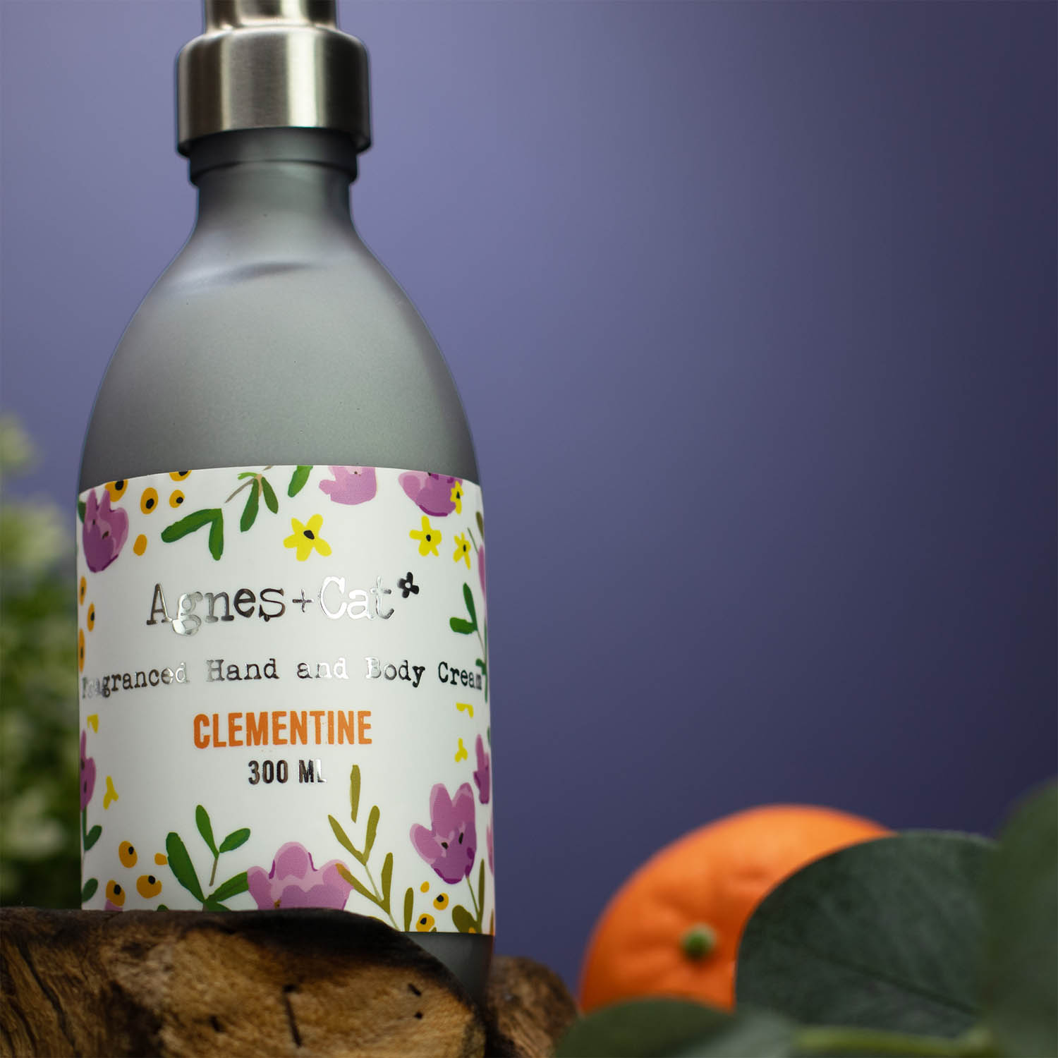 Agnes & Cat Hand & Body Cream - Clementine (300ml)2