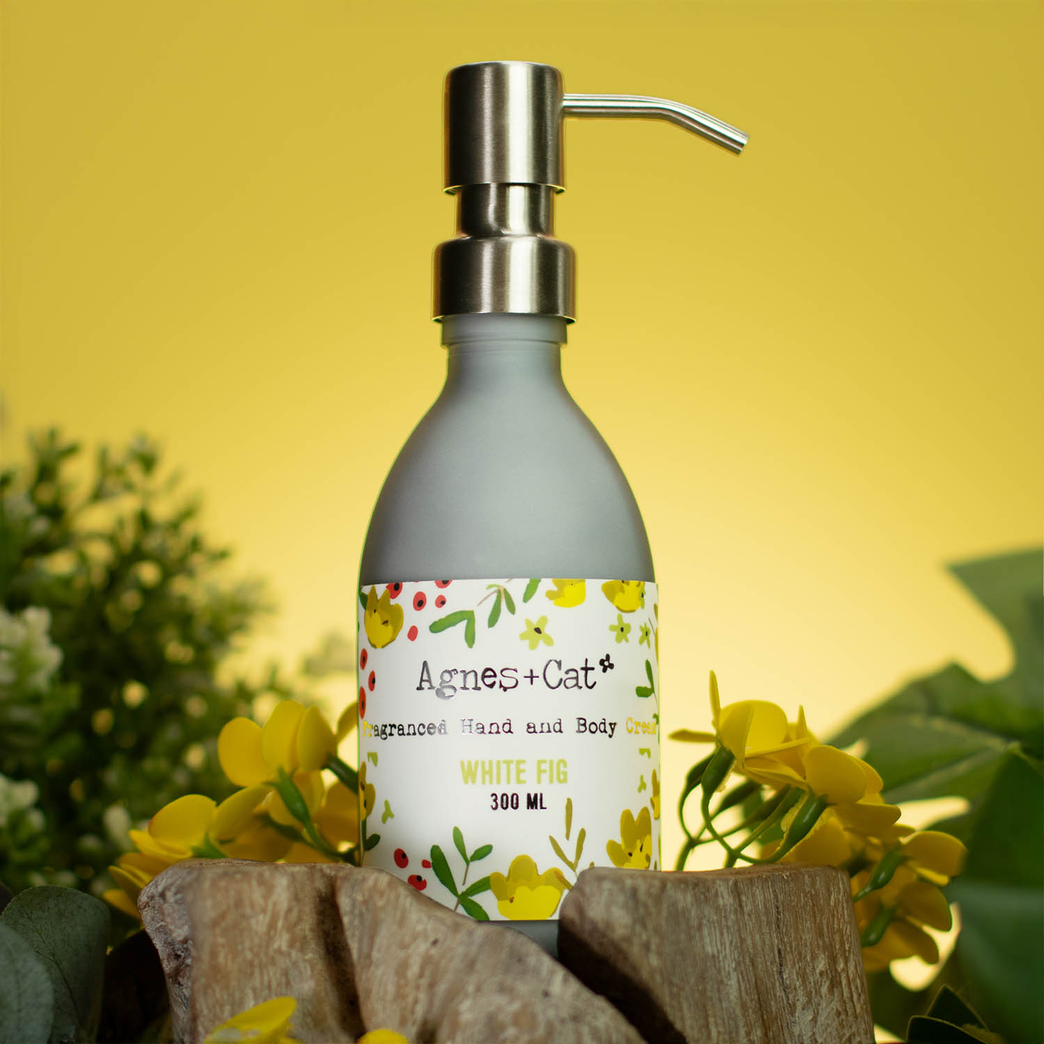 Agnes & Cat Hand & Body Cream - White Fig (300ml)