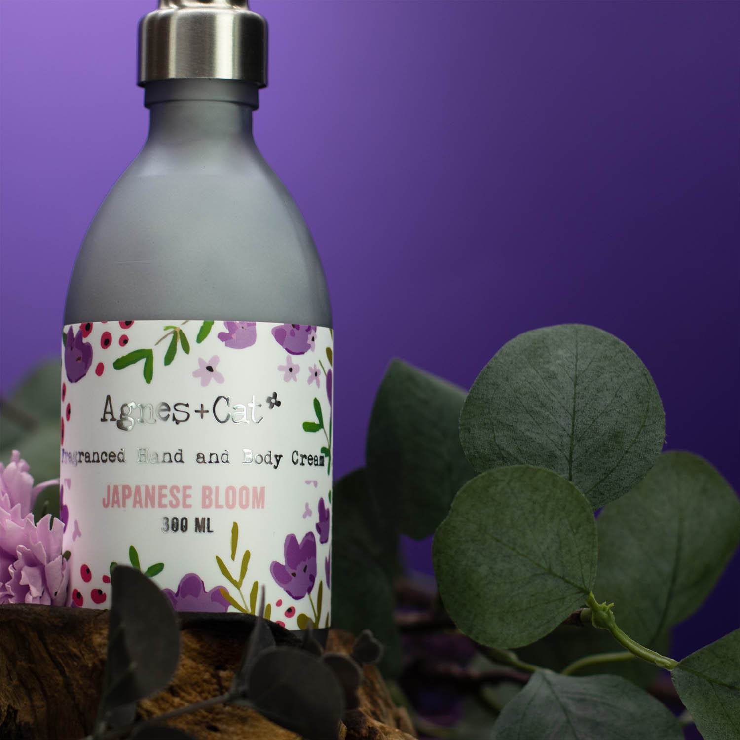 Agnes & Cat Hand & Body Cream - Japanese Bloom (300ml)2