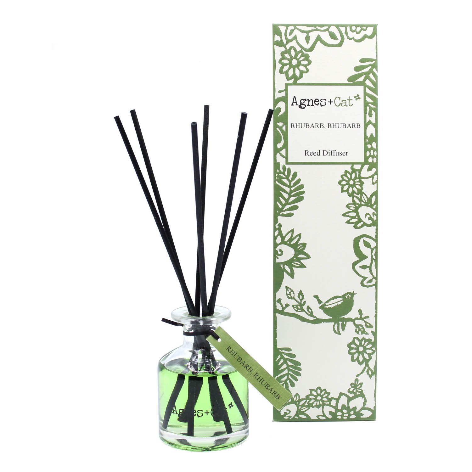 Agnes & Cat Reed Diffuser - Rhubarb, Rhubarb (140ml)
