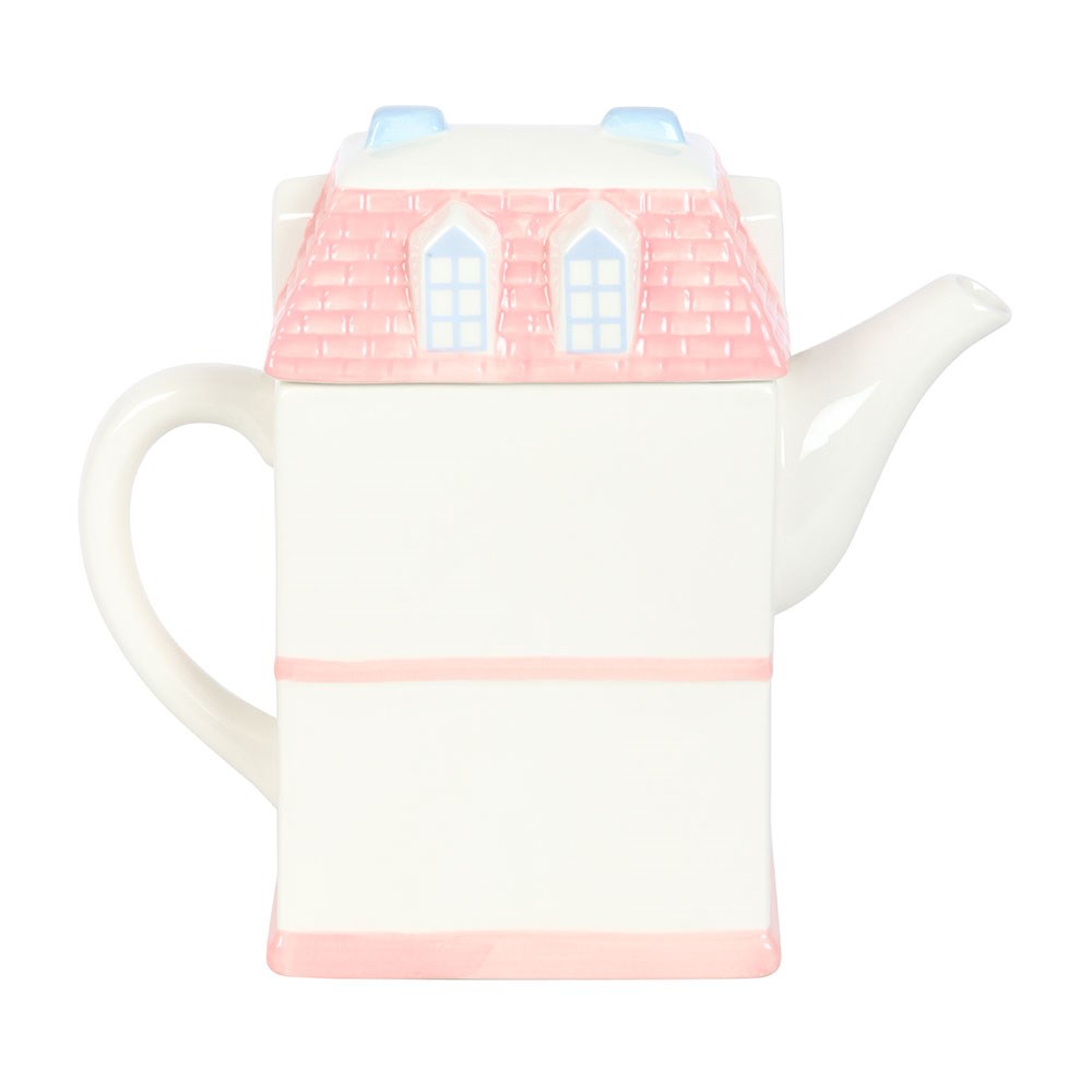 Pastel Ceramic House Teapot (1300ml)3