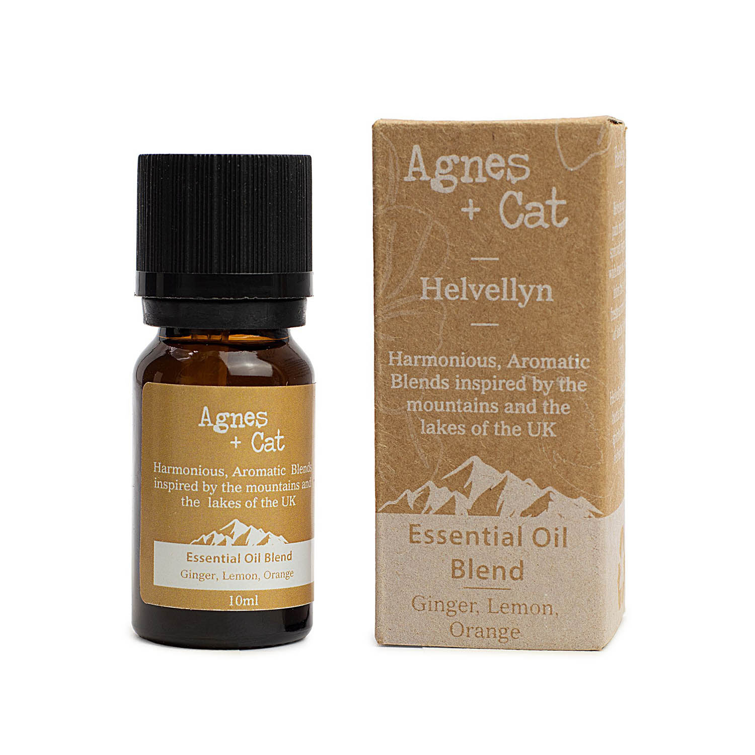 Agnes + Cat Helvellyn Essential Oil Blend - Ginger, Lemon & Orange
