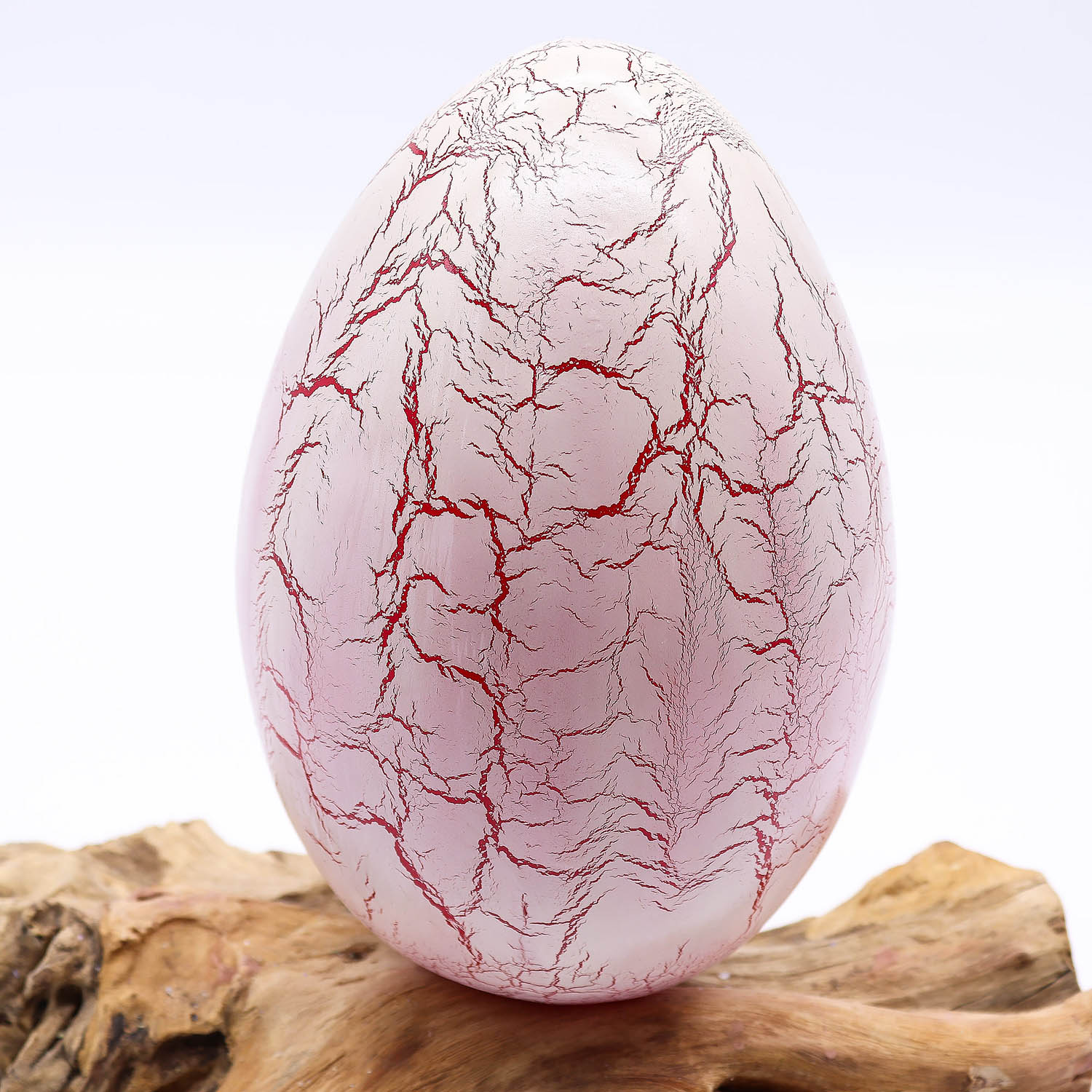 DriftGlow Crackle Fire Egg Lamp - Orange2
