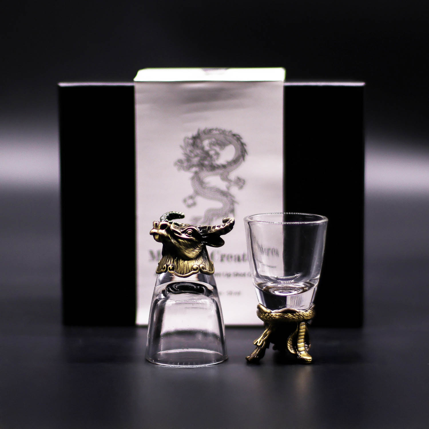 Mystical Creatures Antique Bronze Shot Glass Set (6 Pack) - 50ml3