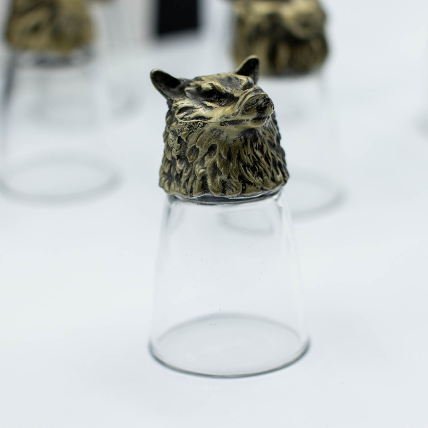 Forest & Mystical Creatures Antique Bronze Shot Glass Set (12 Pack) - 25ml9