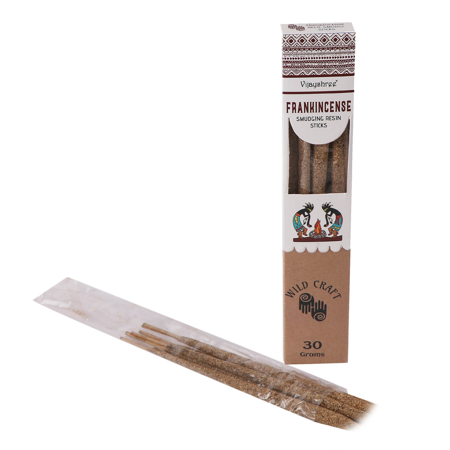 Vijayshree Golden Frankincense Smudging Resin Sticks - 30g