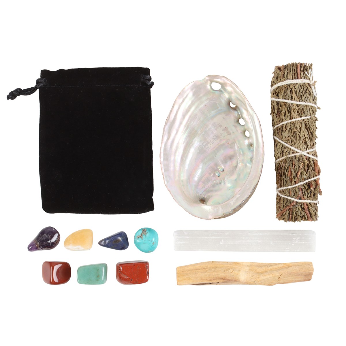 Divine Energy Smudge & Stone Wellness Kit4