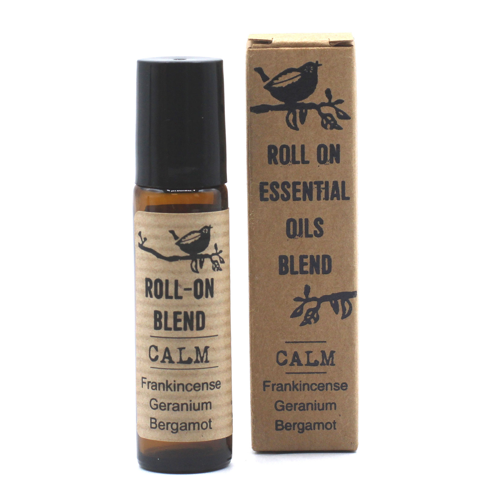 Agnes & Cat - Calm - Essential Oil Roll-On Blend 10ml - Frankincense, Geranium & Bergamot