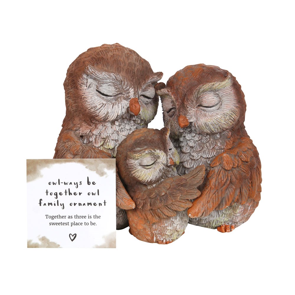 'Owl-ways Be Together' Family Ornament2