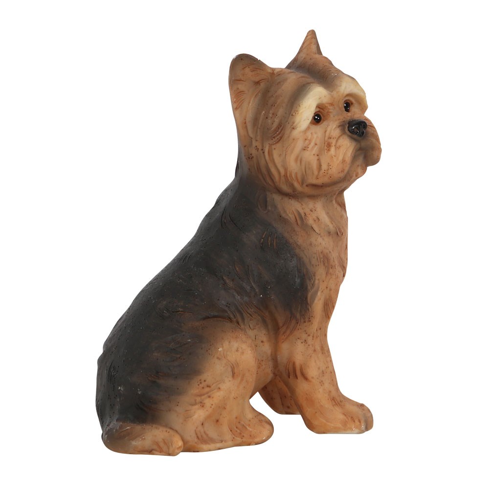 Sitting Yorkshire Terrier Figurine with Sentiment Card1